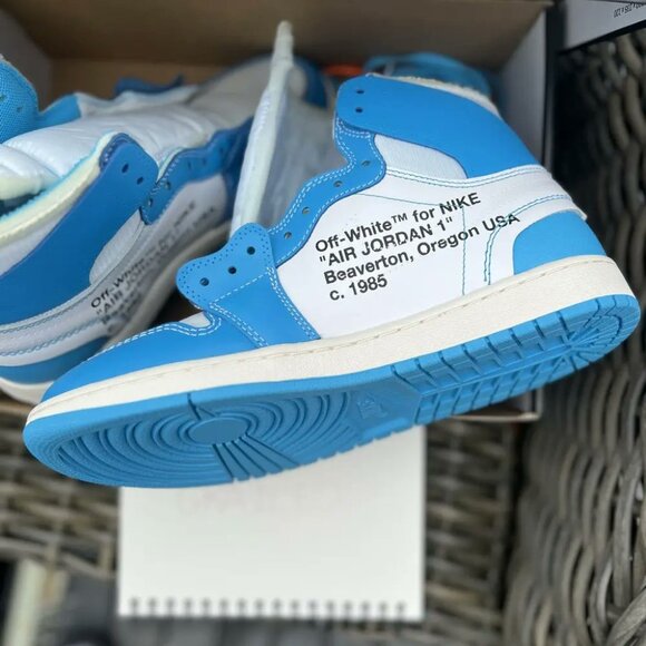 Jordan 1 OFF-White UNC - Picture 5 of 7